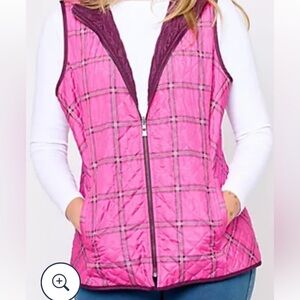 Belle by Kim Gravel reversible vest